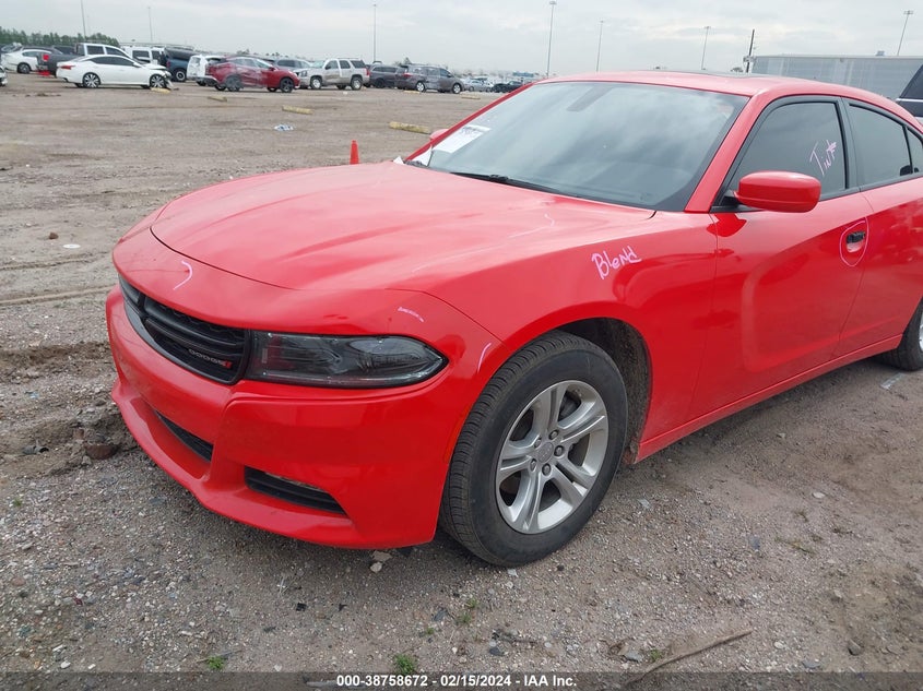 VIN 2C3CDXBG9NH141404 2022 DODGE CHARGER SXT