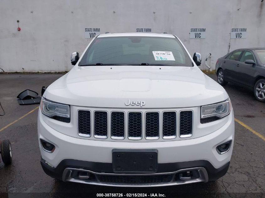 2016 Jeep Grand Cherokee Overland VIN: 1C4RJFCT6GC312586 Lot: 38758726