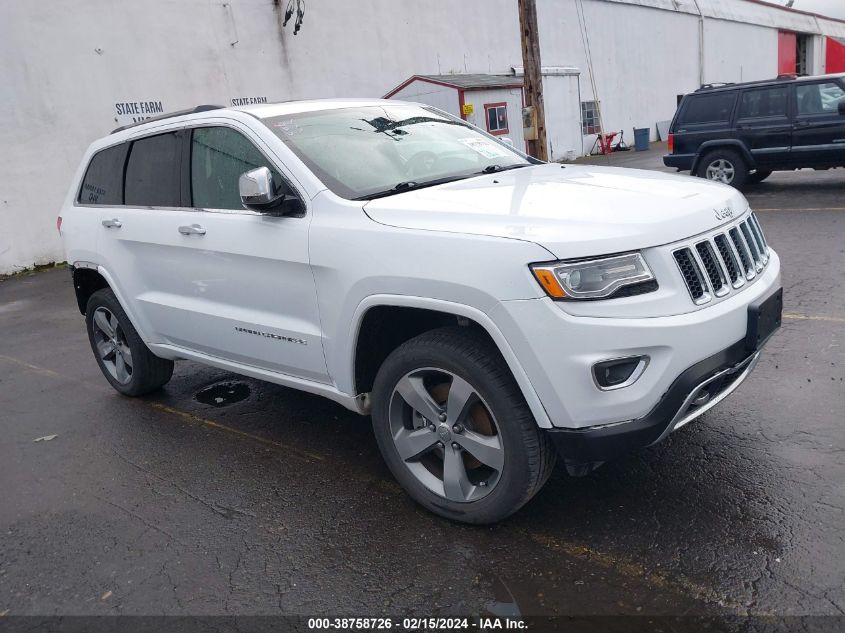 2016 Jeep Grand Cherokee Overland VIN: 1C4RJFCT6GC312586 Lot: 38758726