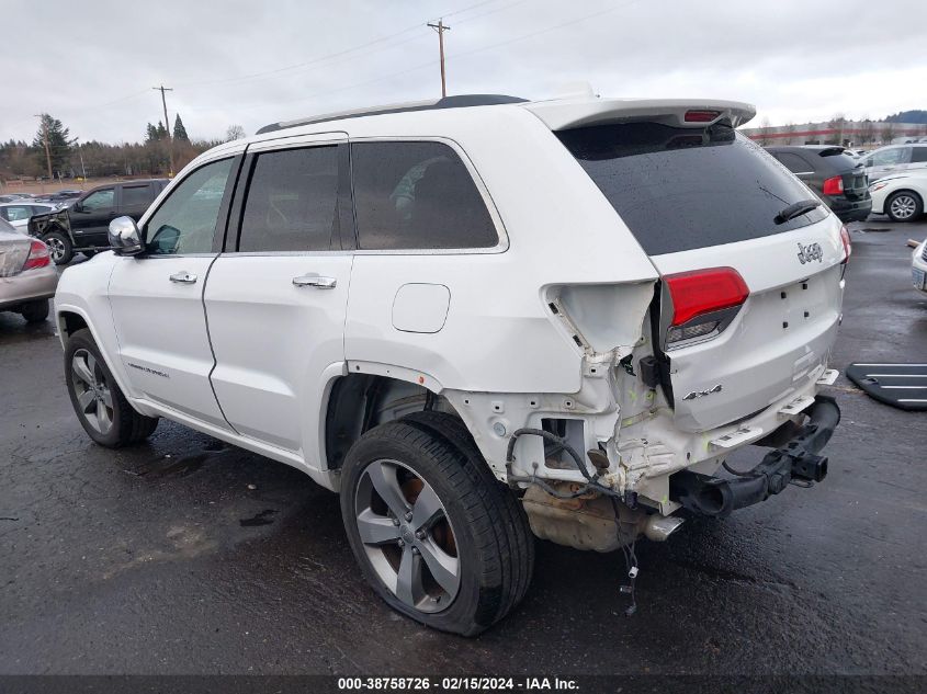 2016 Jeep Grand Cherokee Overland VIN: 1C4RJFCT6GC312586 Lot: 38758726