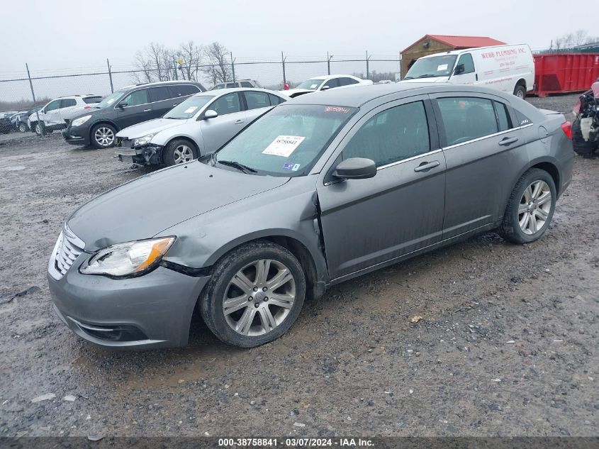 2013 Chrysler 200 Lx VIN: 1C3CCBAB2DN671327 Lot: 38758841