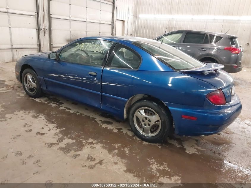 2003 Pontiac Sunfire VIN: 1G2JB14F437326743 Lot: 38759352