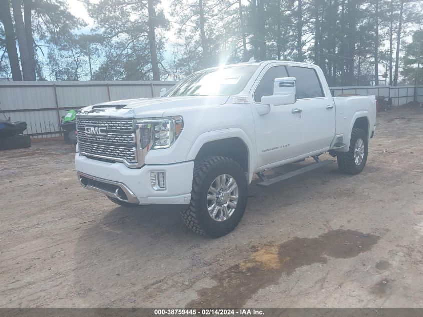 2021 GMC Sierra 2500Hd 4Wd Standard Bed Denali VIN: 1GT49REY1MF219742 Lot: 38759445