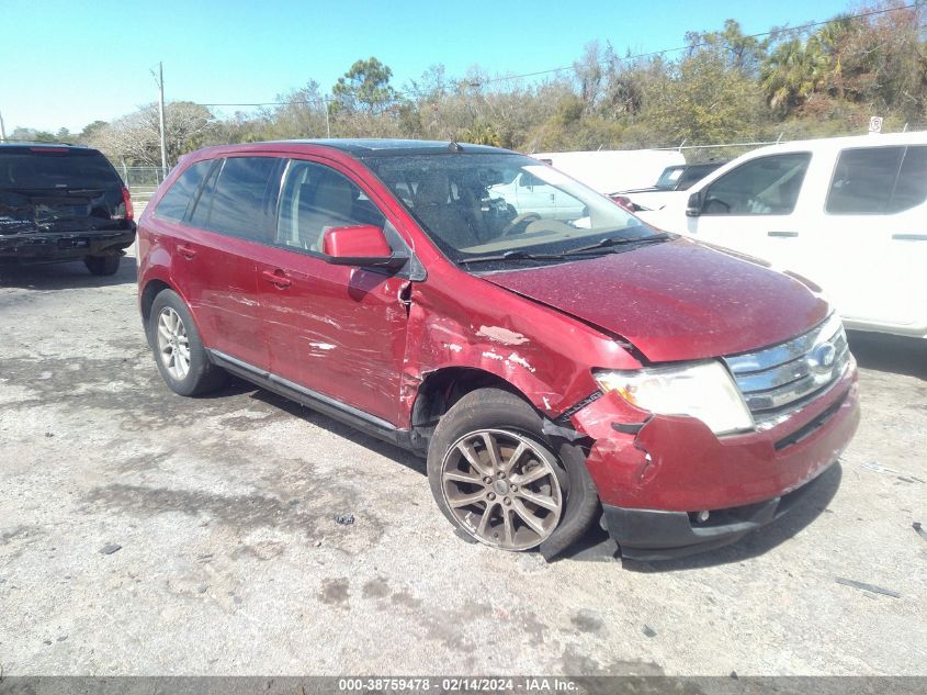 2007 Ford Edge Sel Plus VIN: 2FMDK49C37BB33341 Lot: 38759478