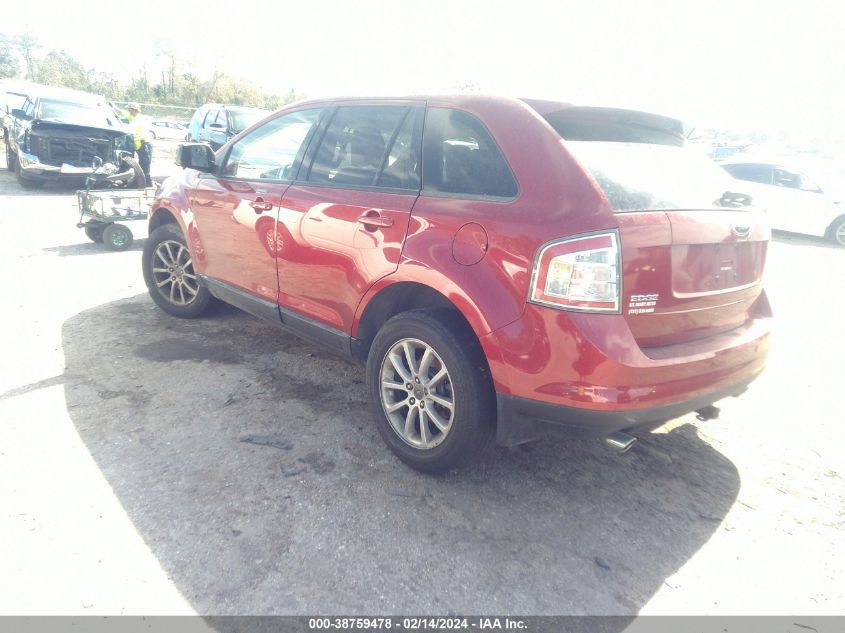 2007 Ford Edge Sel Plus VIN: 2FMDK49C37BB33341 Lot: 38759478