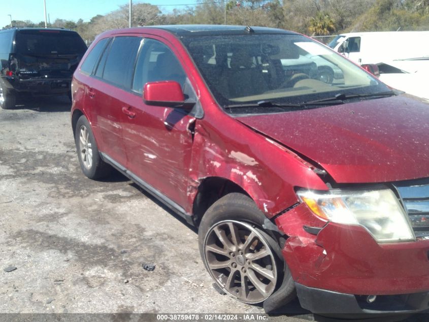 2007 Ford Edge Sel Plus VIN: 2FMDK49C37BB33341 Lot: 38759478