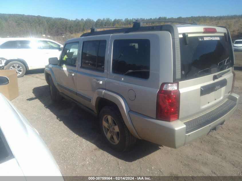 1J8HH48N68C199450 2008 Jeep Commander Sport