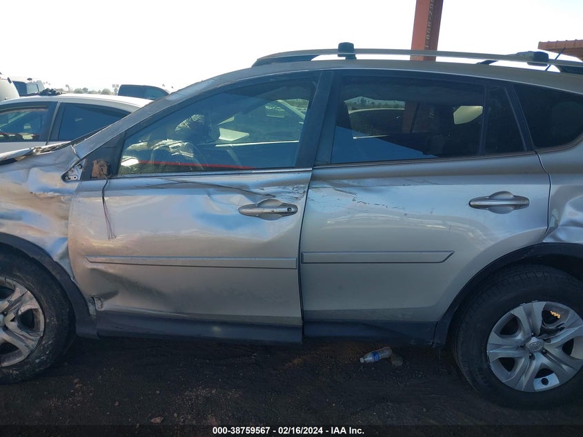 2014 TOYOTA RAV4 LE - JTMZFREV8EJ005138