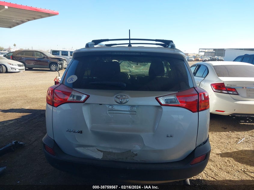 2014 TOYOTA RAV4 LE - JTMZFREV8EJ005138
