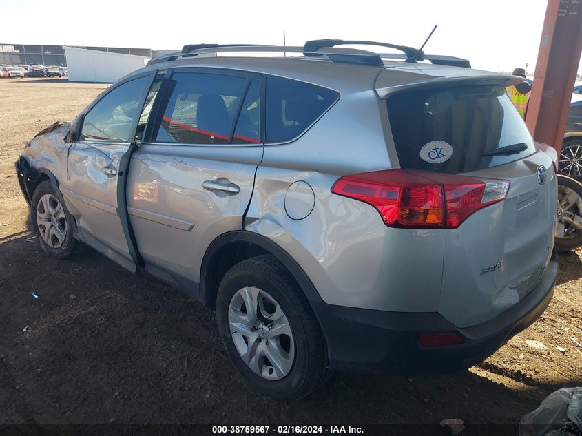 2014 TOYOTA RAV4 LE - JTMZFREV8EJ005138