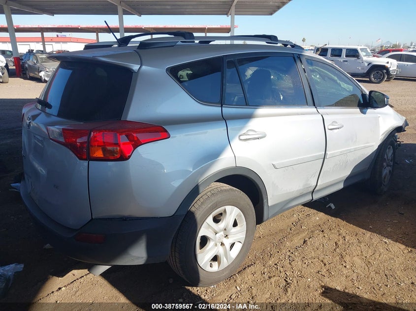 2014 TOYOTA RAV4 LE - JTMZFREV8EJ005138