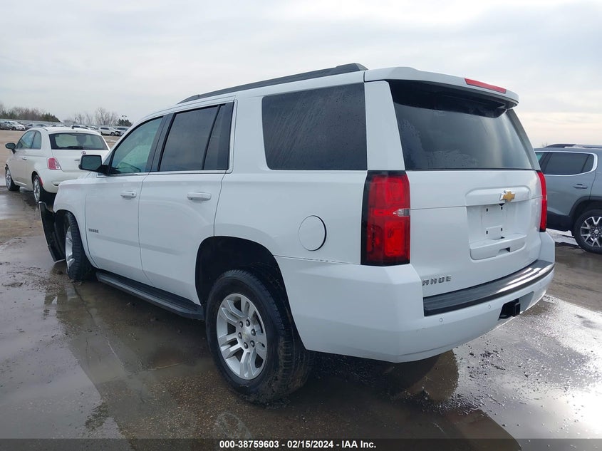 2017 CHEVROLET TAHOE C1500  LS - 1GNSCAKC8HR351167