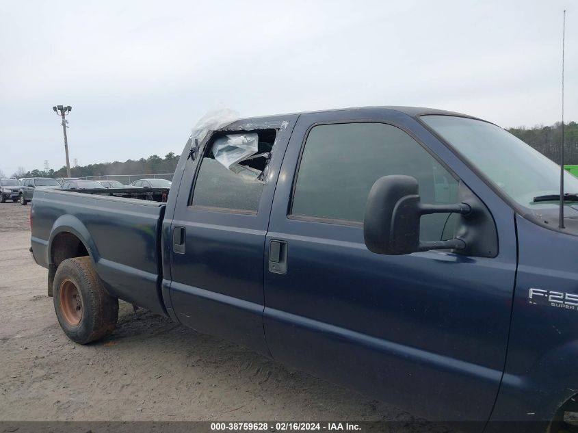 2001 Ford Super Duty F-250 Lariat/Xl/Xlt VIN: 1FTNW20F01ED24249 Lot: 38759628