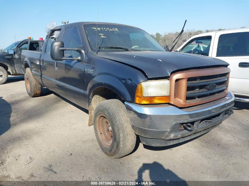 2001 Ford Super Duty F-250 Lariat/Xl/Xlt VIN: 1FTNW20F01ED24249 Lot: 38759628