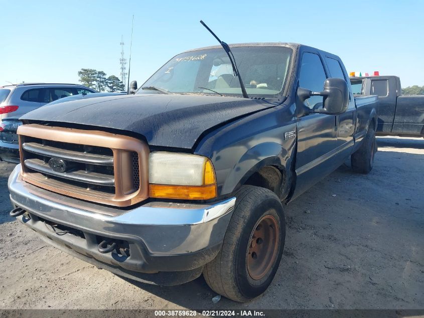 2001 Ford Super Duty F-250 Lariat/Xl/Xlt VIN: 1FTNW20F01ED24249 Lot: 38759628