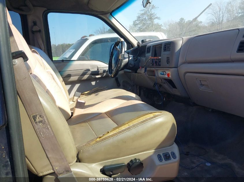 2001 Ford Super Duty F-250 Lariat/Xl/Xlt VIN: 1FTNW20F01ED24249 Lot: 38759628