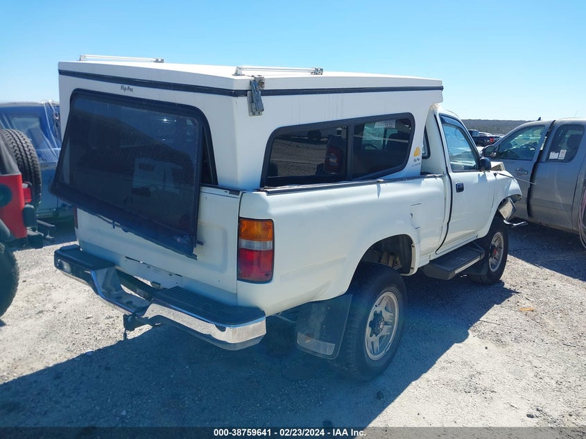 1994 Toyota Pickup 1/2 Ton Shrt Wheelbase/Dx VIN: JT4RN01P3R7063618 Lot: 38759641