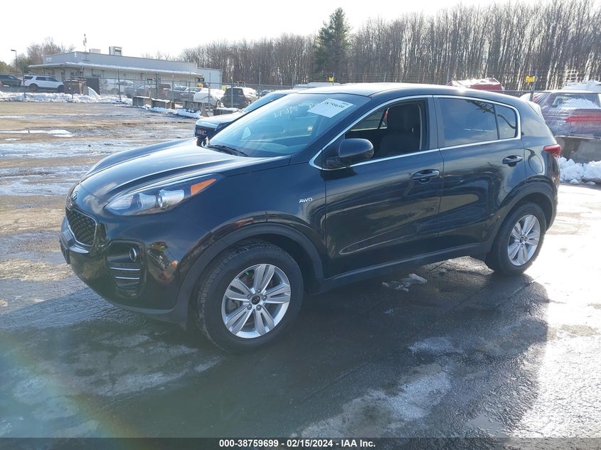 VIN KNDPMCAC6K7608841 2019 KIA SPORTAGE LX