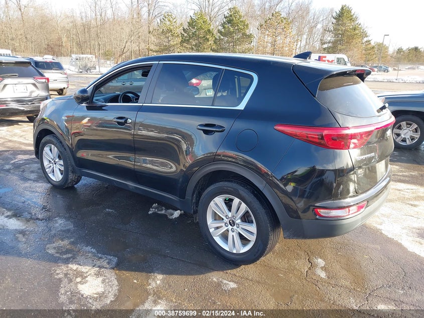 VIN KNDPMCAC6K7608841 2019 KIA SPORTAGE LX