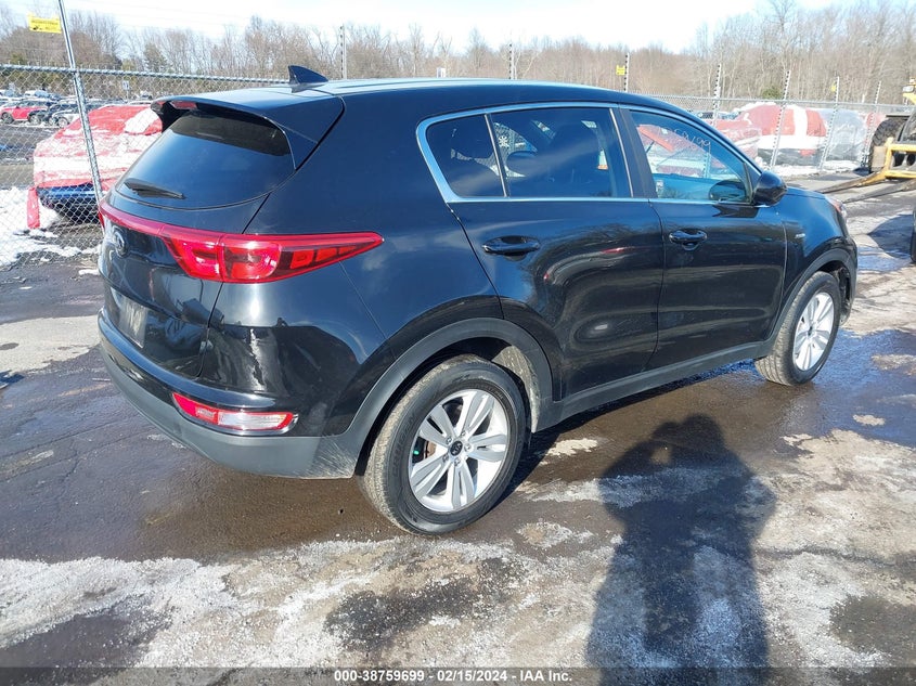 VIN KNDPMCAC6K7608841 2019 KIA SPORTAGE LX