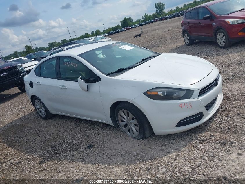 2014 Dodge Dart Sxt VIN: 1C3CDFBB0ED867003 Lot: 38759735