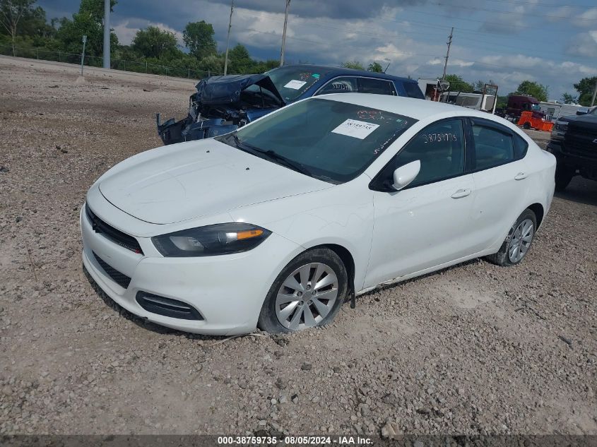 2014 Dodge Dart Sxt VIN: 1C3CDFBB0ED867003 Lot: 38759735