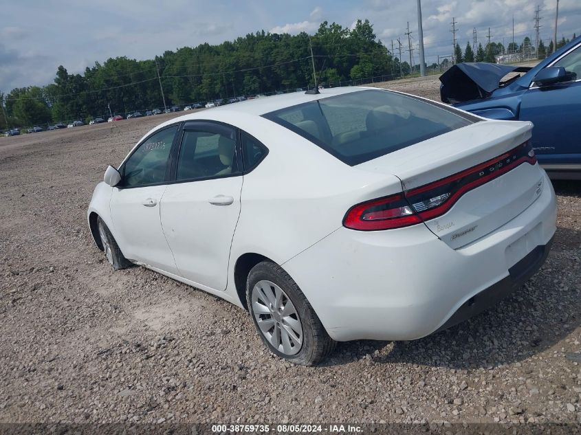 2014 Dodge Dart Sxt VIN: 1C3CDFBB0ED867003 Lot: 38759735