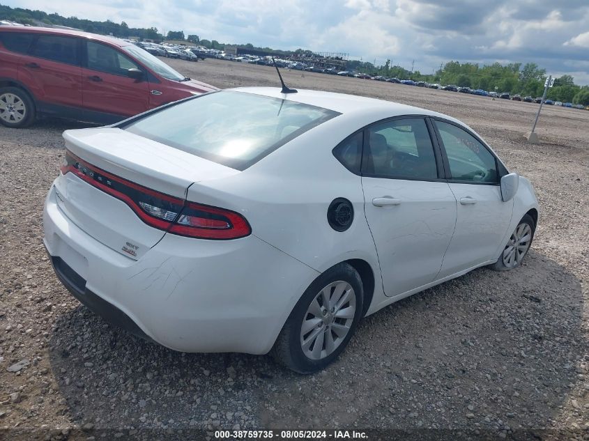 2014 Dodge Dart Sxt VIN: 1C3CDFBB0ED867003 Lot: 38759735