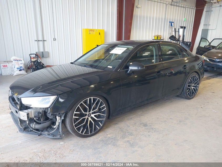 VIN WAUANAF40HN007709 2017 AUDI A4 2.0T PREMIUM