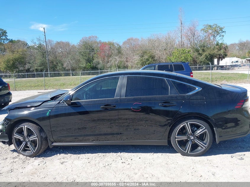 VIN 1HGCY2F5XPA069496 2023 HONDA ACCORD HYBRID SPORT