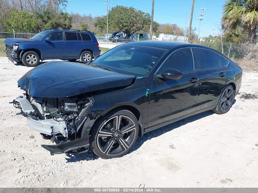 VIN 1HGCY2F5XPA069496 2023 HONDA ACCORD HYBRID SPORT