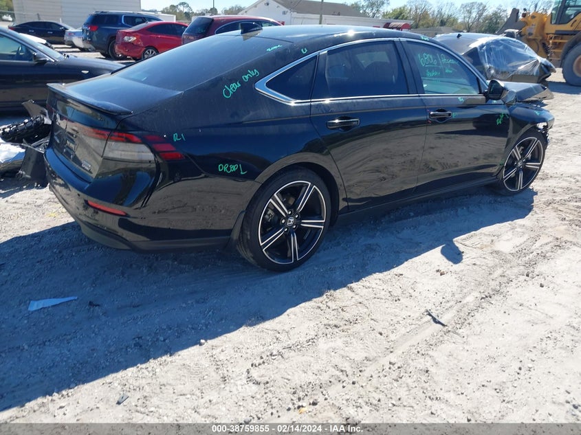 VIN 1HGCY2F5XPA069496 2023 HONDA ACCORD HYBRID SPORT
