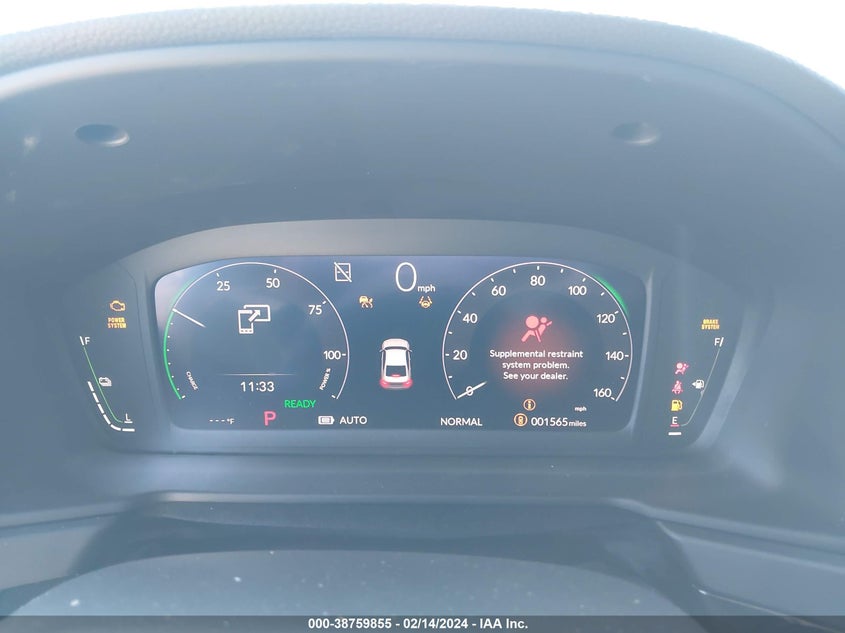 VIN 1HGCY2F5XPA069496 2023 HONDA ACCORD HYBRID SPORT
