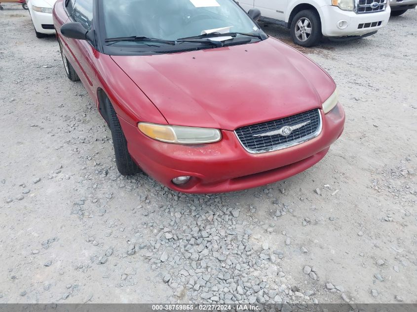 1999 Chrysler Sebring Jxi VIN: 3C3EL55H1XT560636 Lot: 38759865