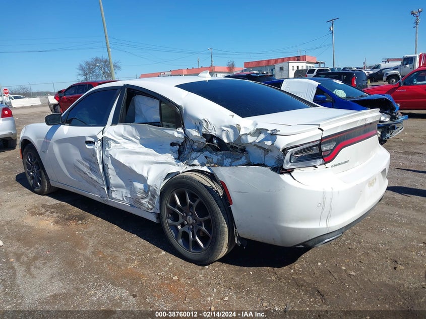 VIN 2C3CDXJG8JH224737 2018 DODGE CHARGER GT AWD