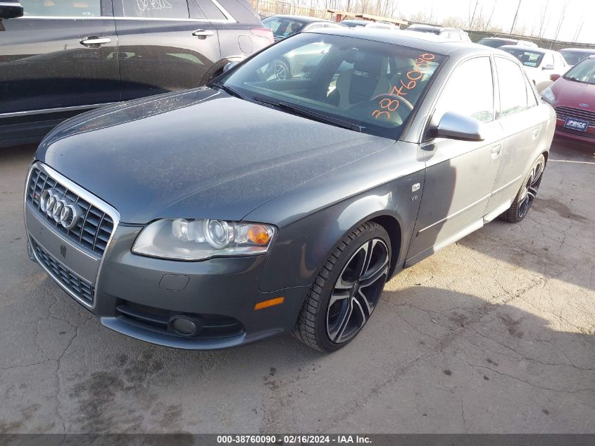 2006 Audi S4 4.2 VIN: WAUGL78E76A022219 Lot: 38760090