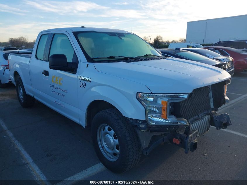 01FTEX1CP9KF07843 2019 Ford F150 Super Cab