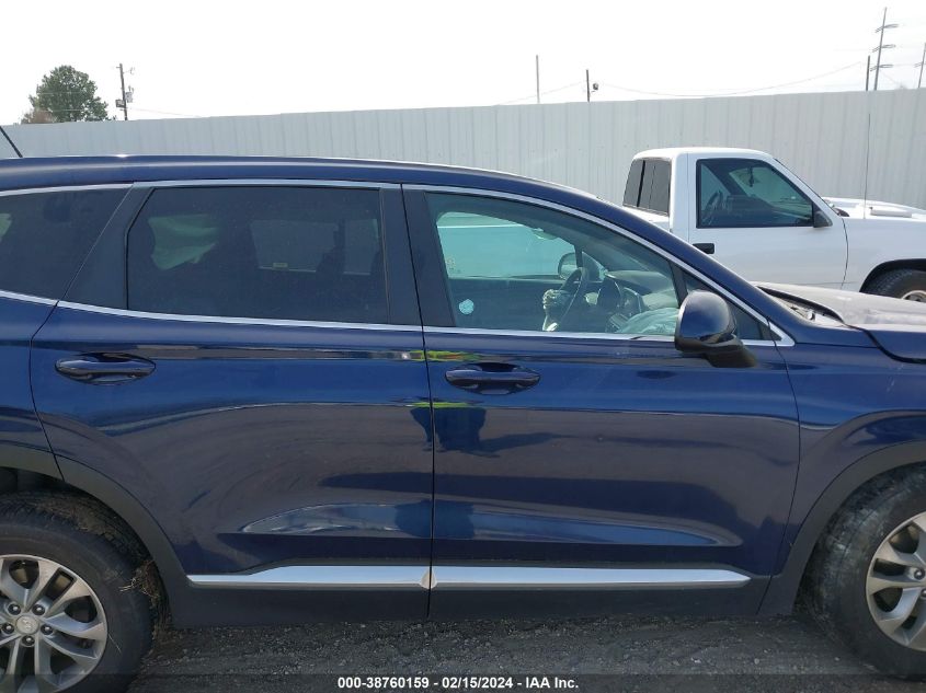 2020 Hyundai Santa Fe Se VIN: 5NMS23AD0LH168750 Lot: 38760159