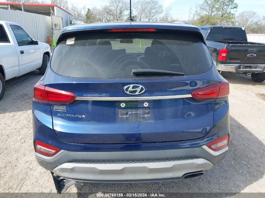 2020 Hyundai Santa Fe Se VIN: 5NMS23AD0LH168750 Lot: 38760159