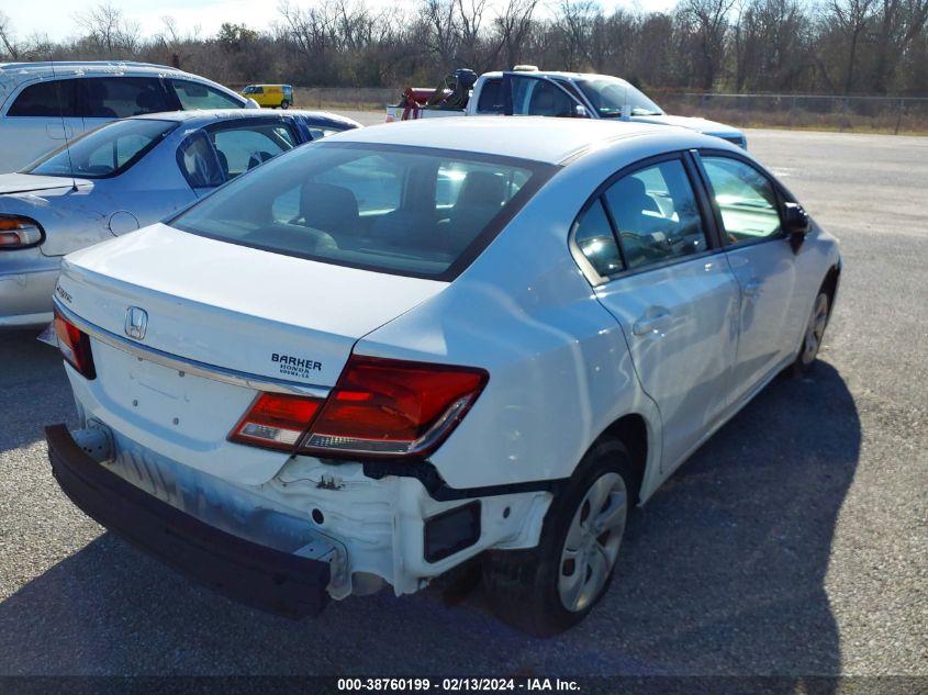 2015 Honda Civic Lx VIN: 19XFB2F59FE015079 Lot: 38760199