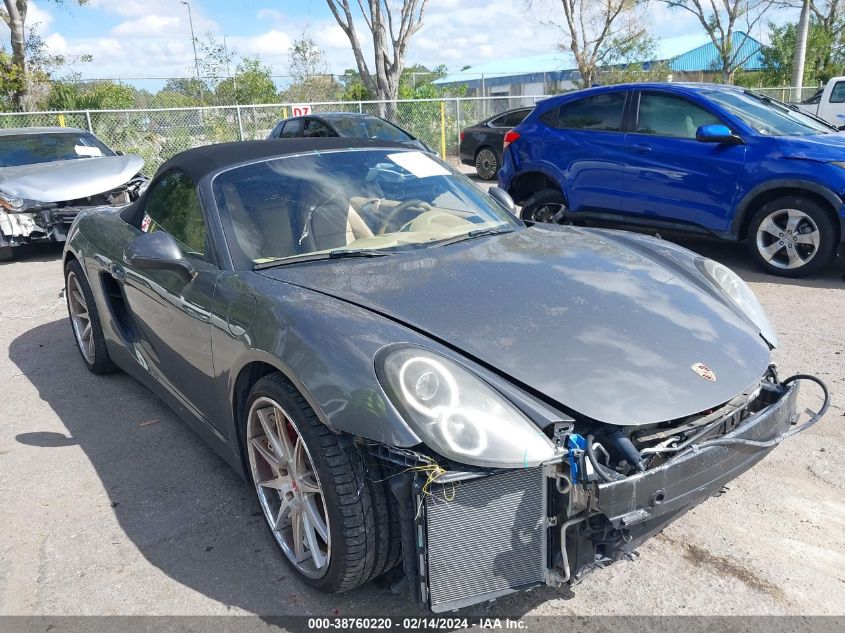 2014 Porsche Boxster S VIN: WP0CB2A84ES140233 Lot: 38760220