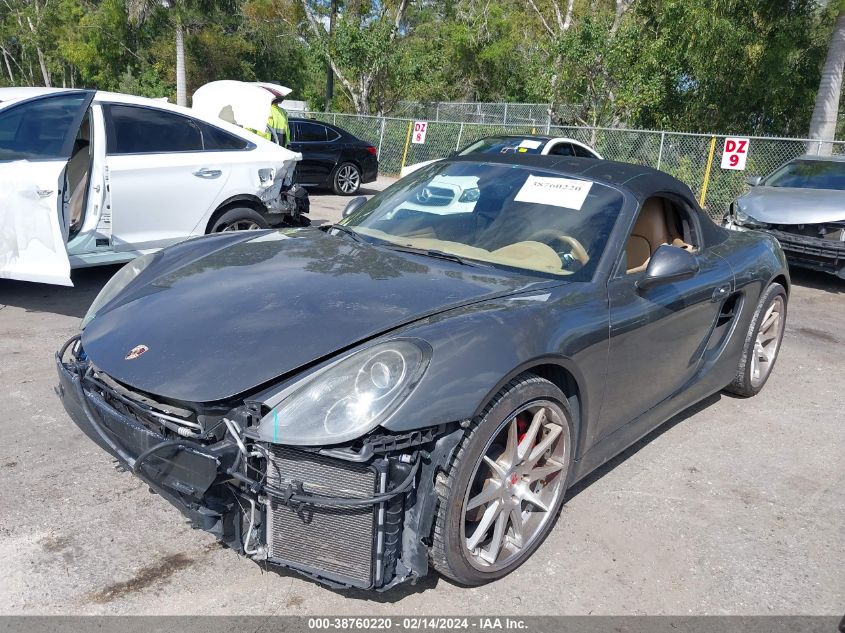 2014 Porsche Boxster S VIN: WP0CB2A84ES140233 Lot: 38760220