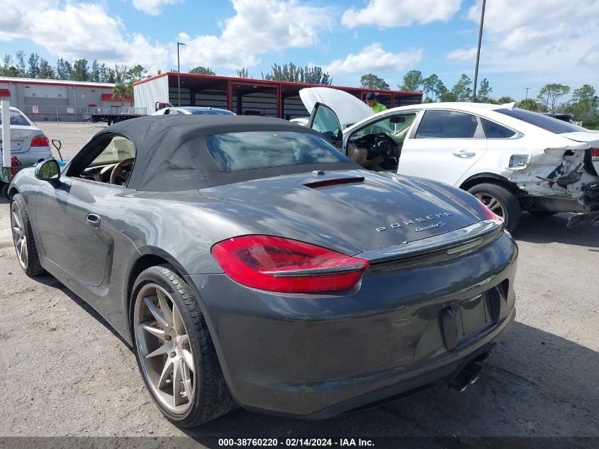 WP0CB2A84ES140233 2014 Porsche Boxster S