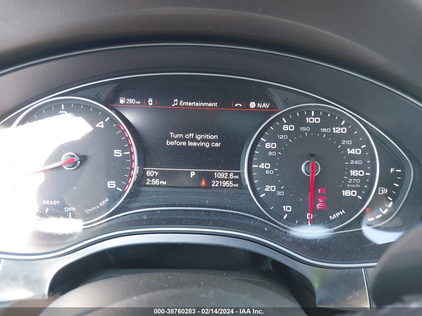 2016 AUDI A6 3.0 TDI PREMIUM PLUS - WAUHMAFC0GN028745