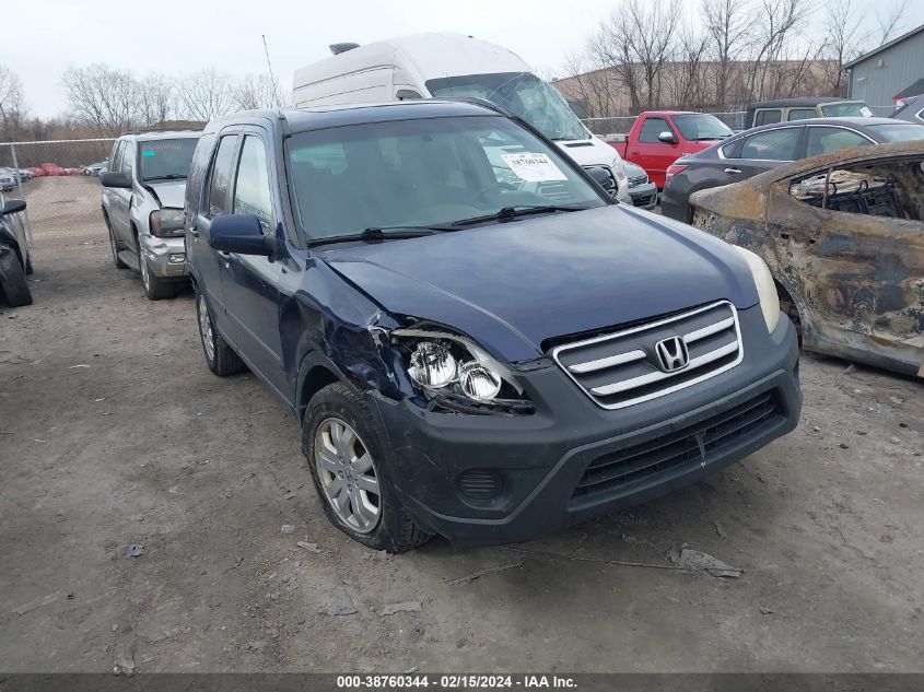 2006 Honda Cr-V Ex VIN: SHSRD78896U439912 Lot: 38760344