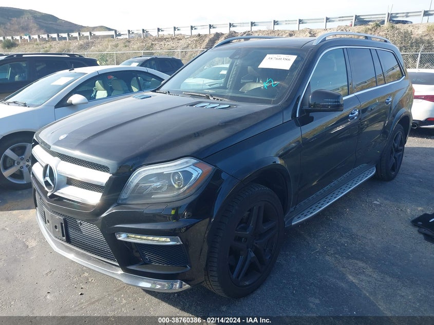 2014 MERCEDES-BENZ GL 550 4MATIC - 4JGDF7DE8EA411707
