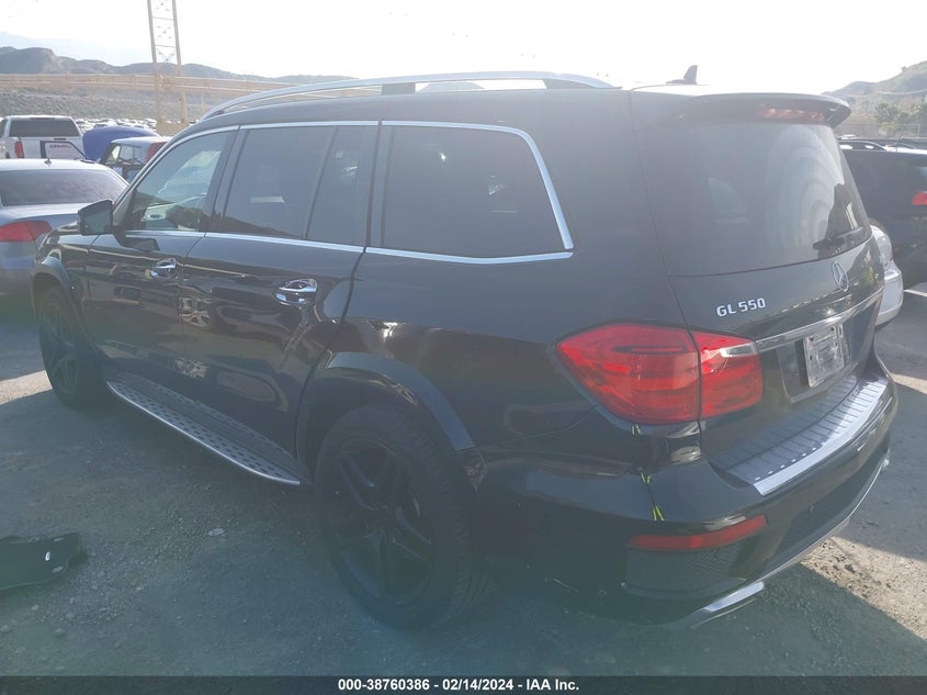 2014 MERCEDES-BENZ GL 550 4MATIC - 4JGDF7DE8EA411707