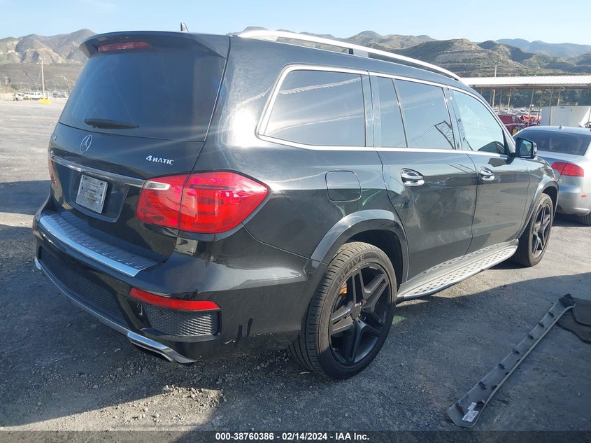 2014 MERCEDES-BENZ GL 550 4MATIC - 4JGDF7DE8EA411707