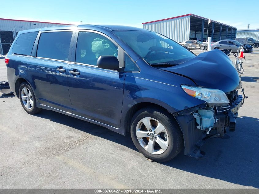 2018 Toyota Sienna L 7 Passenger VIN: 5TDZZ3DC5JS924208 Lot: 38760427