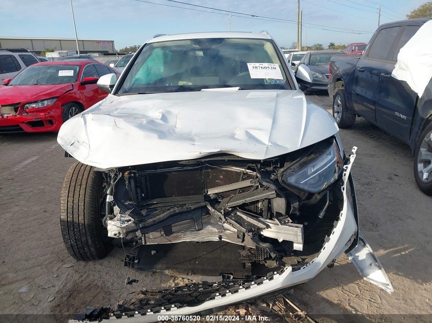 VIN WA1GAAFY5N2086846 2022 AUDI Q5 PREMIUM 45